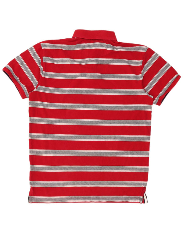 Tricou polo pentru bărbați Gant XL, bumbac cu dungi roșii