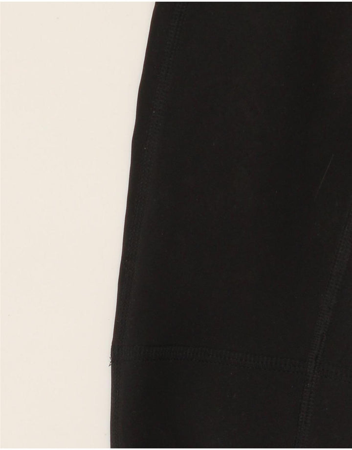 Leggings pentru femei Adidas UK 8/10 Poliester negru mic