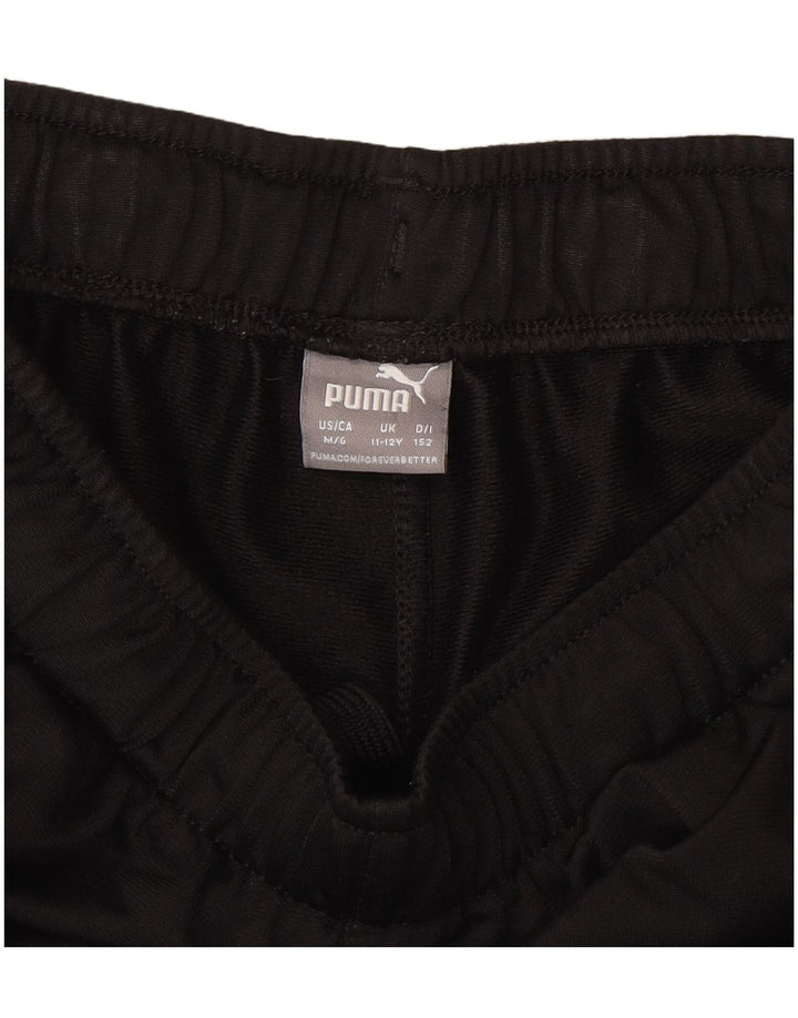 Pantaloni de trening Puma pentru baieti 11-12 ani negri