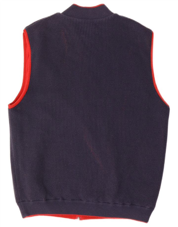 Gilet reversibil pentru bărbați BOGGI IT 52 XL poliacrilic roșu
