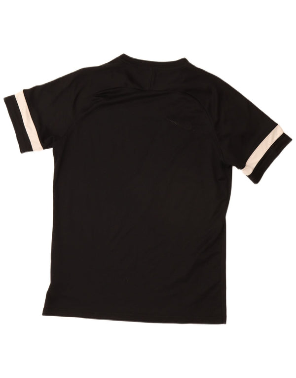 Tricou Nike Dri Fit pentru bărbați Top mare din poliester negru