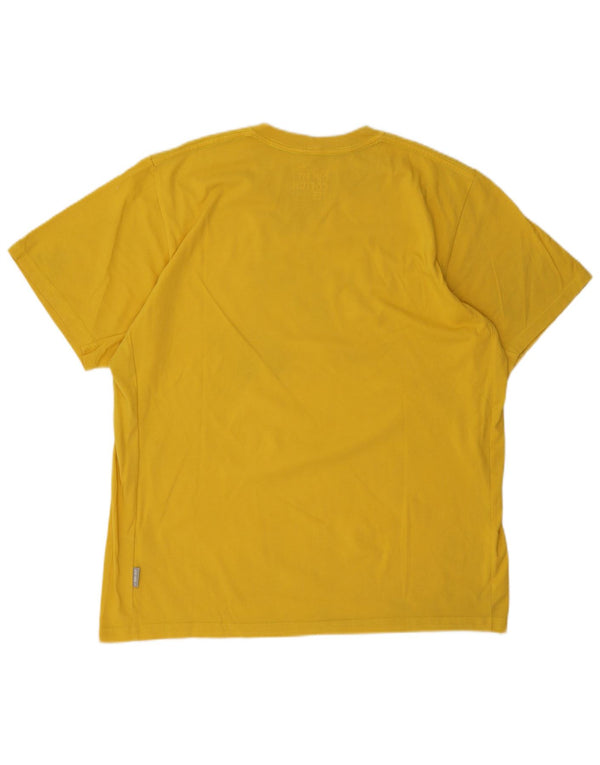 Tricou grafic Nike Dri Fit pentru bărbați Top UK 42/44 Large Yellow