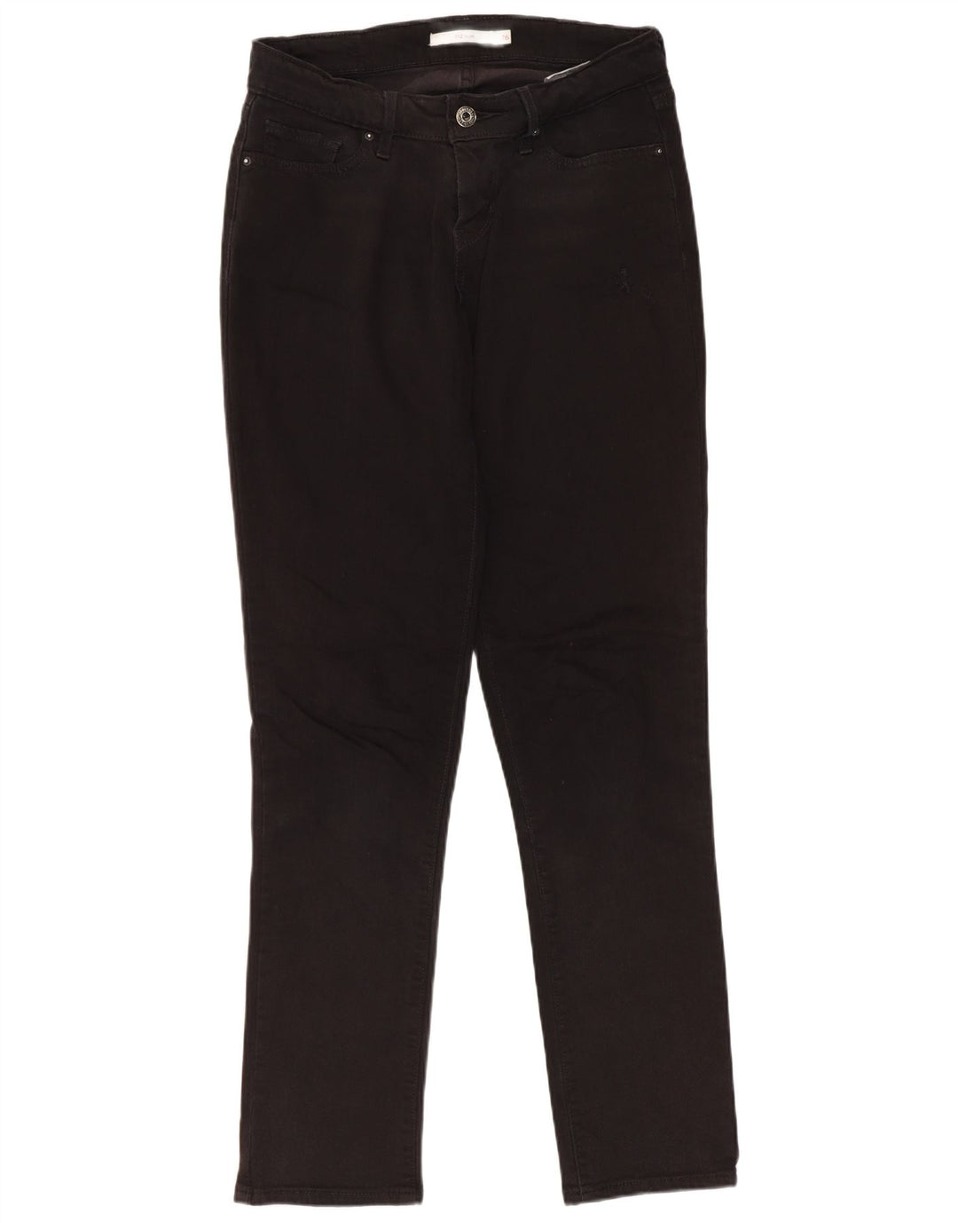 Blugi Levi's 712 Slim pentru femei W26 L30 bumbac negru