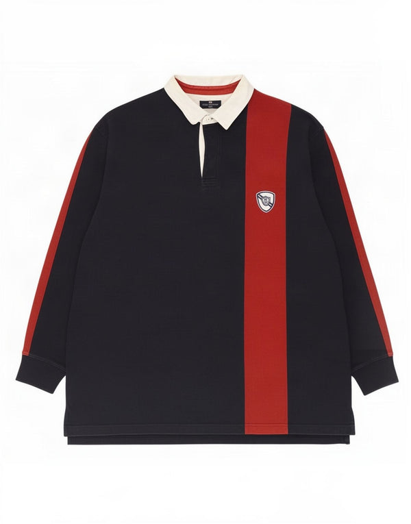Tricou polo pentru bărbați Marks & Spencer Blue Harbour Rugby, 2XL, bleumarin