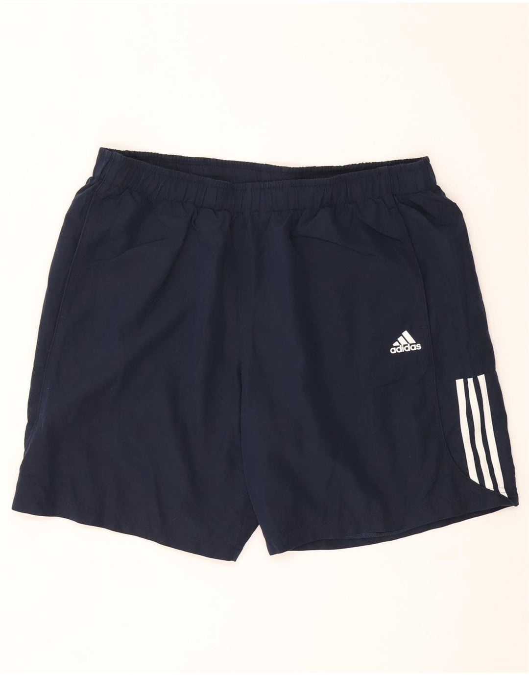 Pantaloni scurți sport pentru bărbați Adidas Climalite 2XL, poliester bleumarin