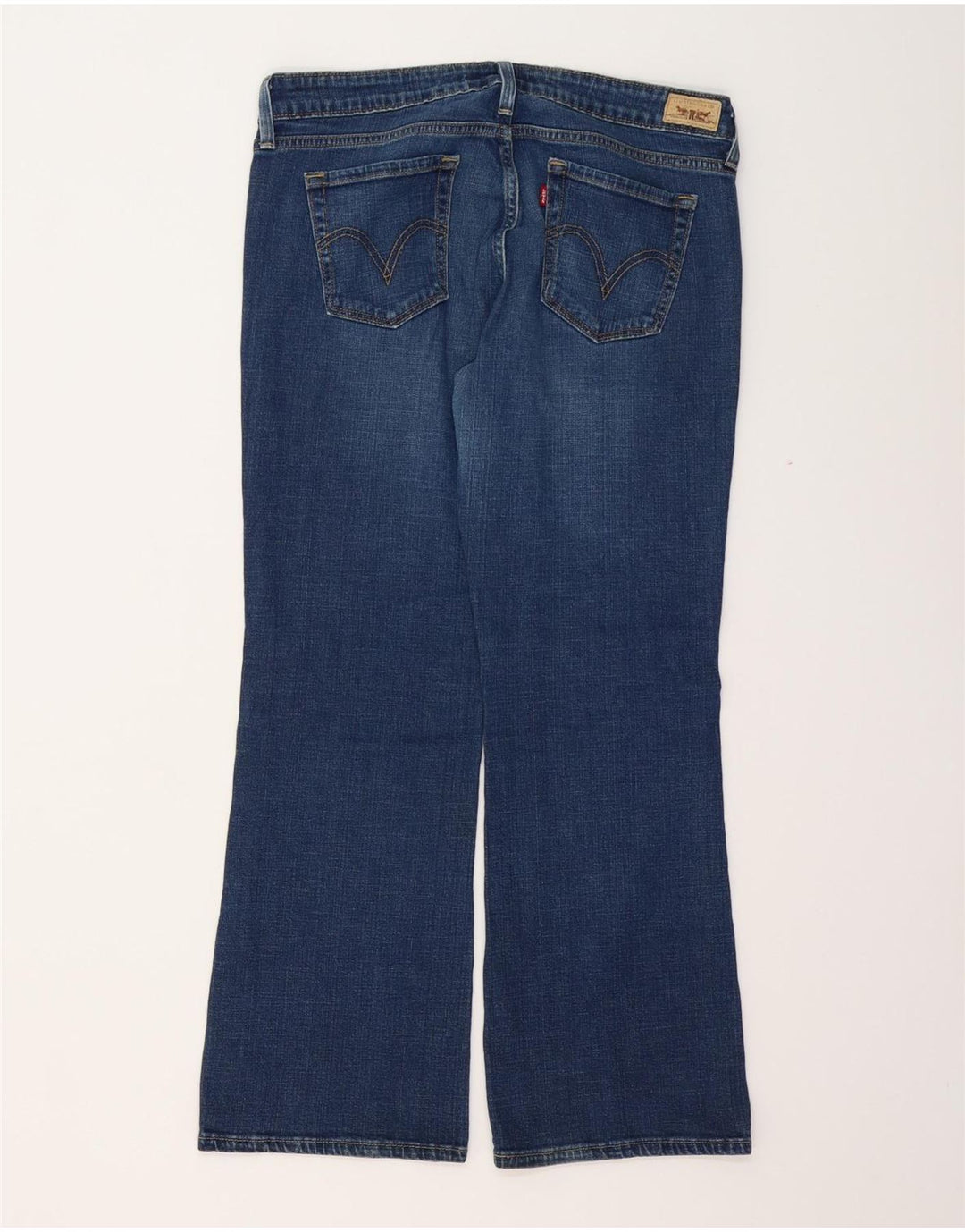 LEVI'S Blugi pentru femei 545 Low Bootcut US 12 Large W34 L28 Blue Bumbac