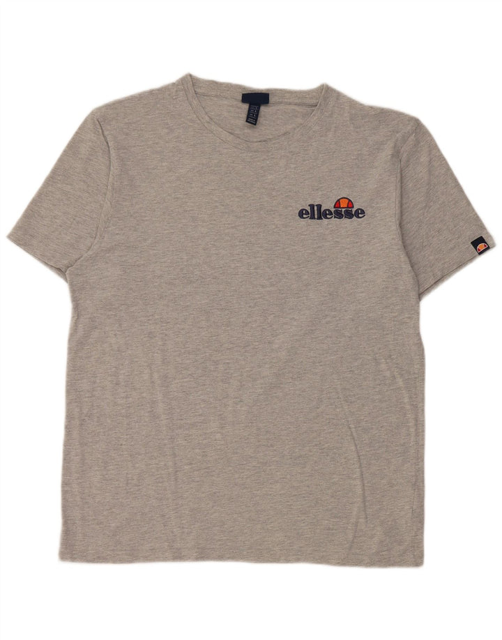 Tricou pentru bărbați Ellesse Top mare, gri bumbac cu pete