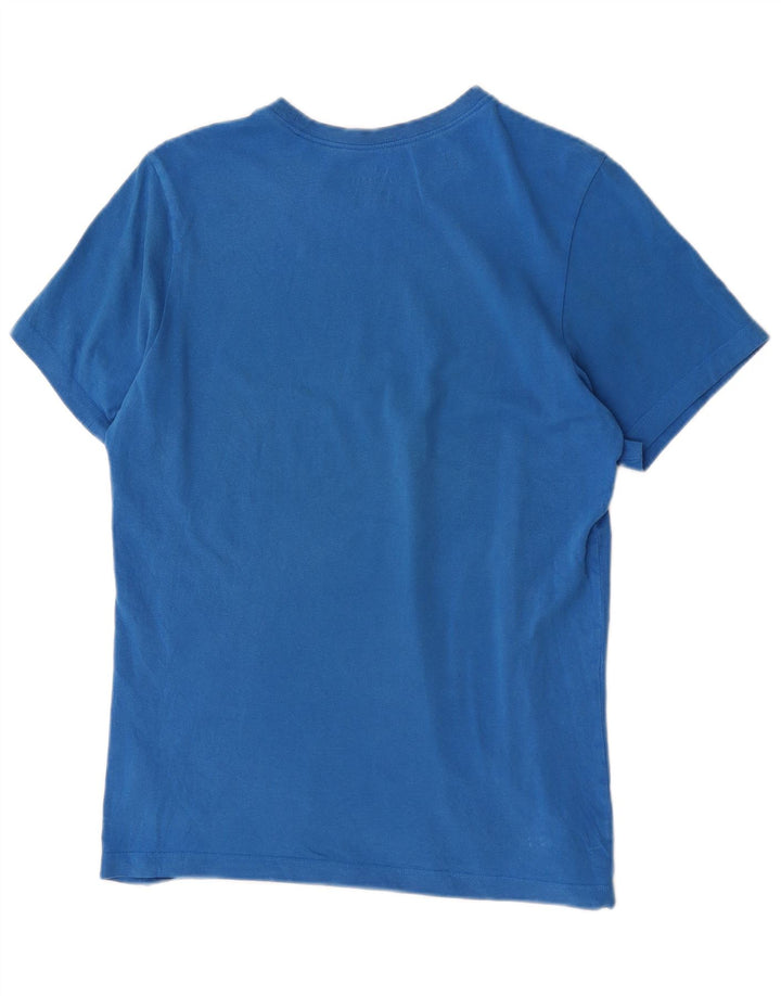 Tricou grafic Nike pentru bărbați Top mic, albastru, bumbac