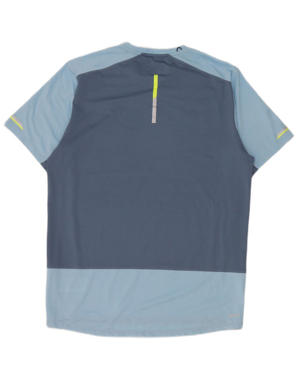 Tricou pentru bărbați New Balance Top Medium Blue Colorblock Poliester