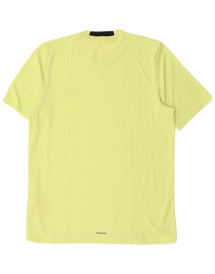 Tricou pentru bărbați Adidas Top Medium Verde Poliester