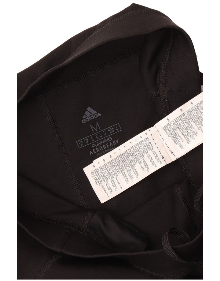 Pantaloni de trening Adidas Aeroready pentru femei UK 14 Poliester mediu negru