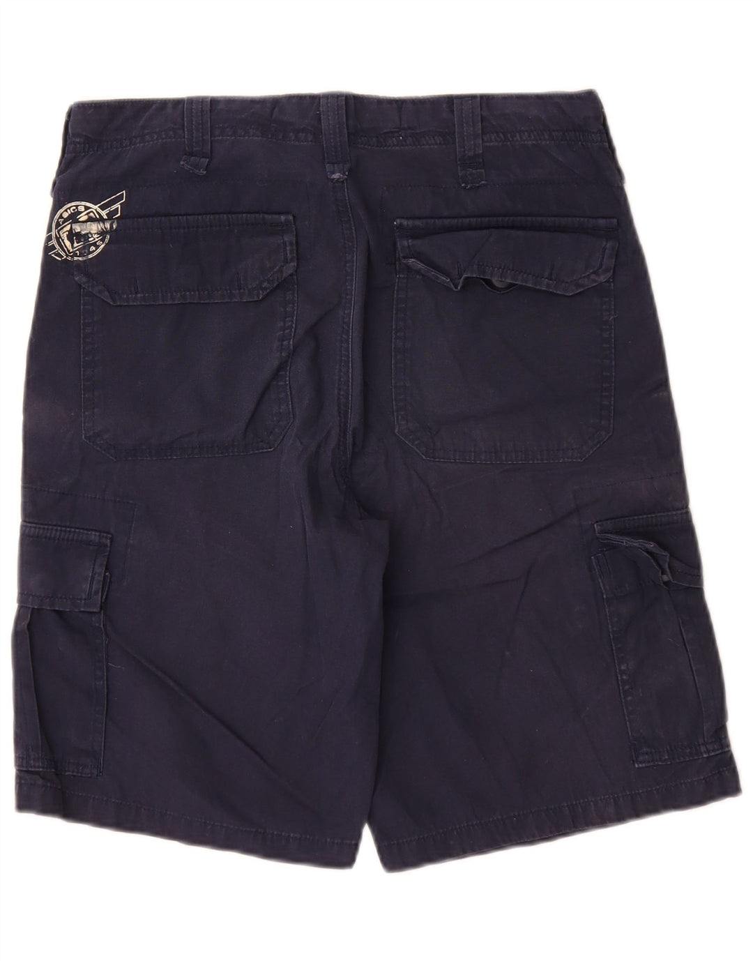 Pantaloni scurți cargo Asics pentru bărbați IT 46 Small W30 Bumbac bleumarin