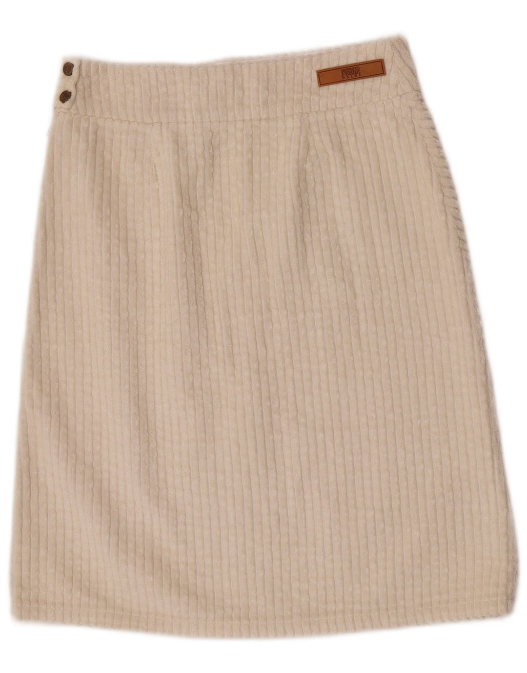 Fusta pentru femei Gianfranco Ferre din velur W30 Medium Off White