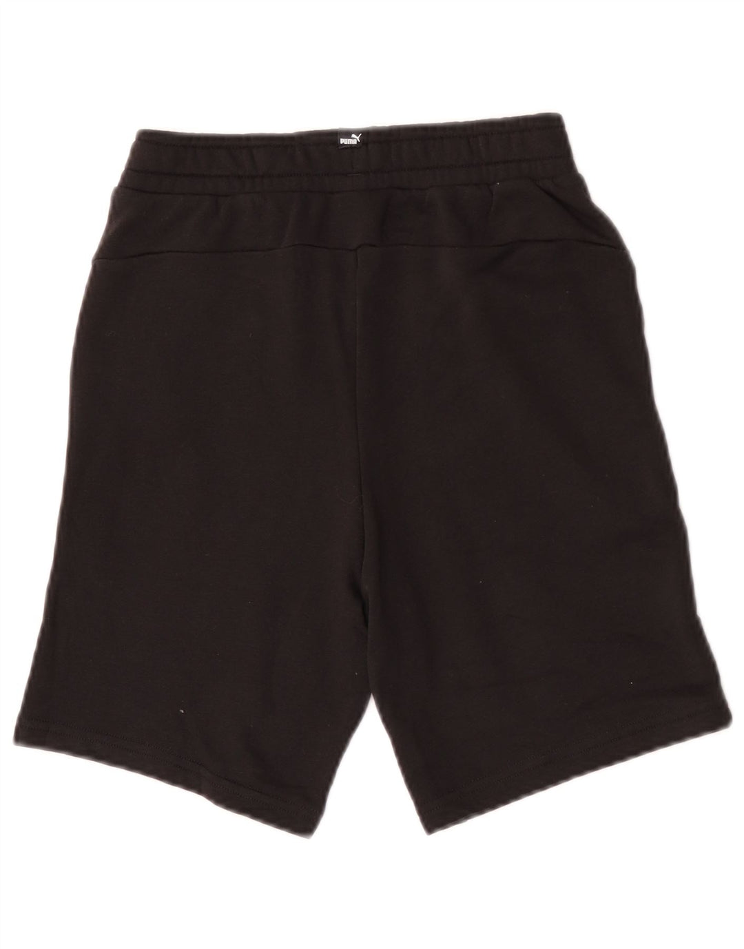 Pantaloni scurți sport Puma pentru băieți 11-12 ani, bumbac negru