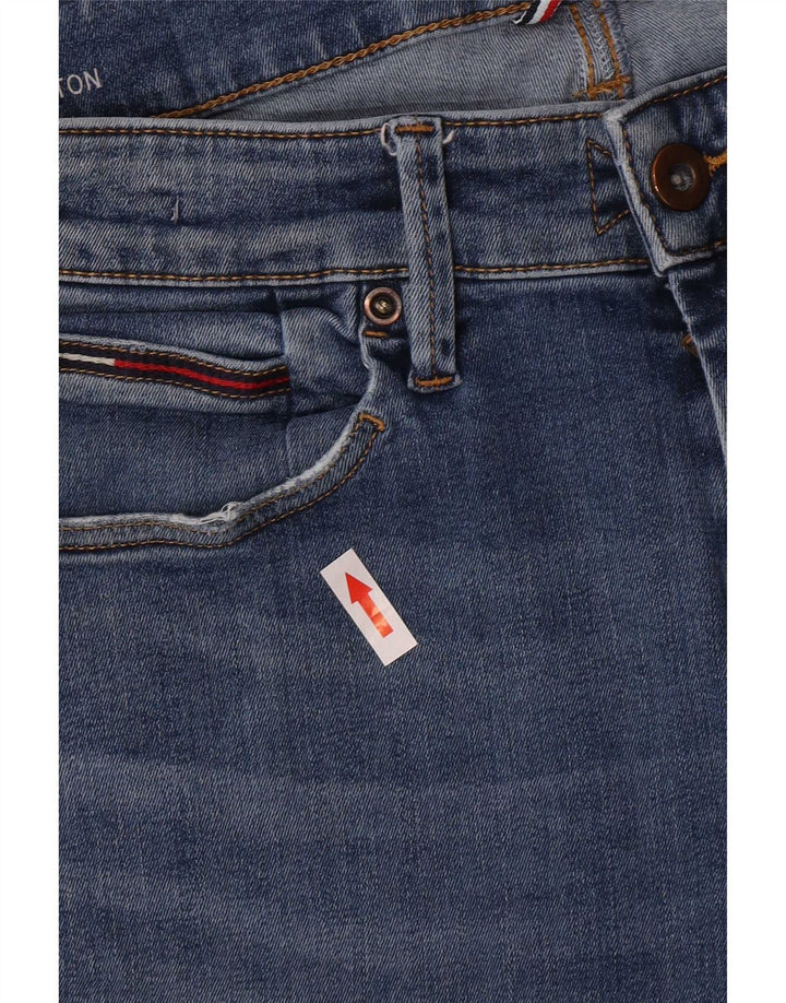 Tommy Hilfiger Mens Scanton Distressed Denim Shorts Medium W33 Blue