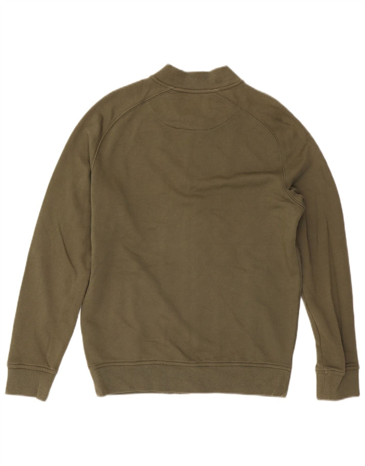 Jachetă de top pentru trening Lyle & Scott pentru bărbați, bumbac kaki mic