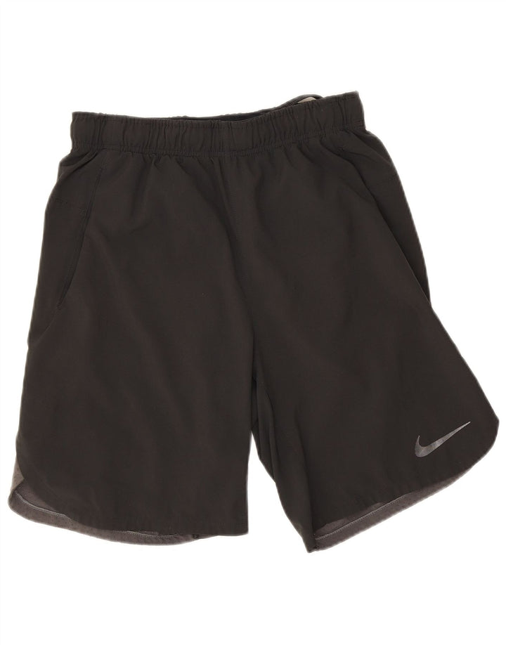 Pantaloni scurți sport Nike Dri Fit pentru bărbați, mici, negru, poliester