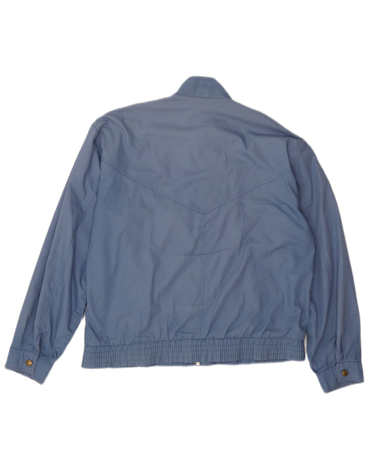 Bomber vintage pentru bărbați UK 38 Medium Blue Poliester