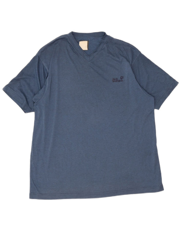 Tricou Jack Wolfskin pentru bărbați Top XL poliester albastru