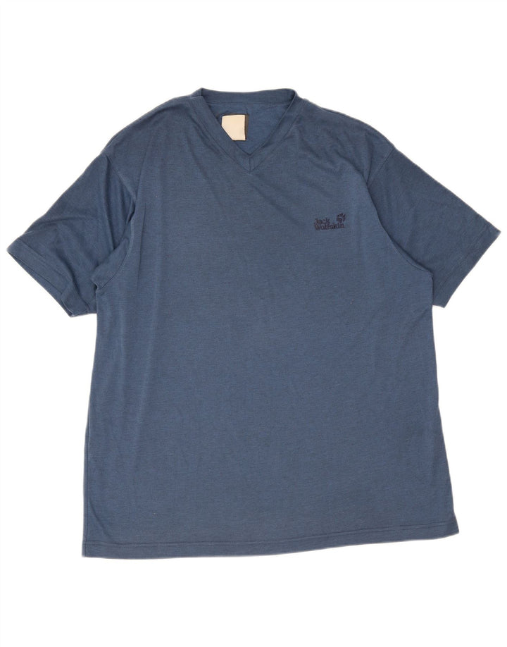 Tricou Jack Wolfskin pentru bărbați Top XL poliester albastru