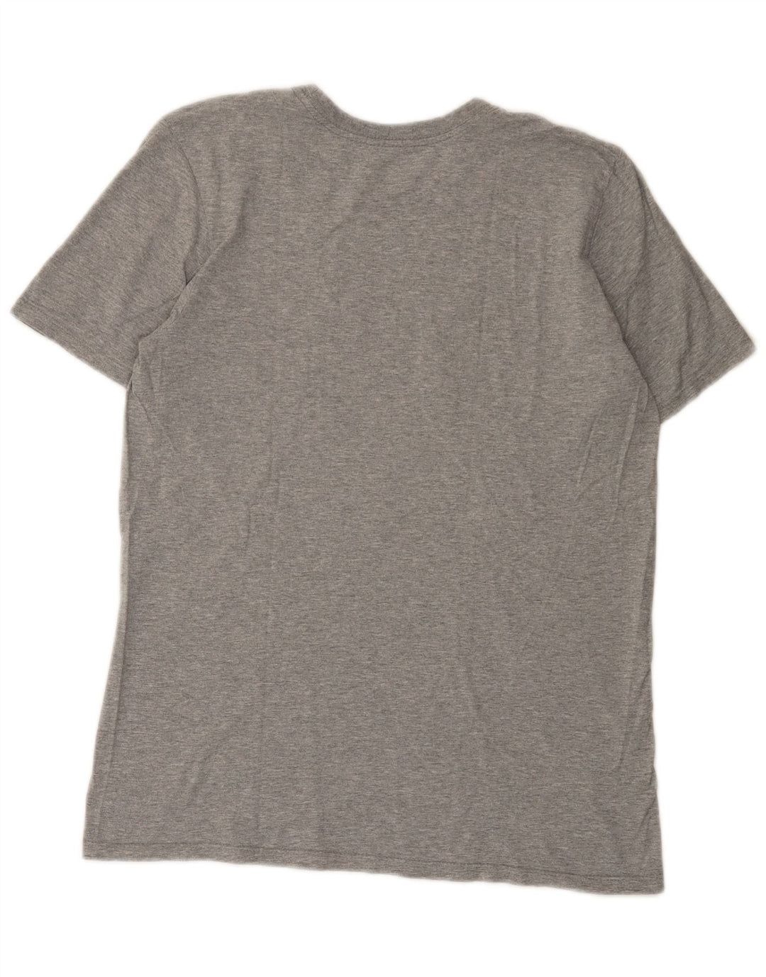 Tricou grafic Nike pentru bărbați, cu croială atletică, top, bumbac, gri mediu