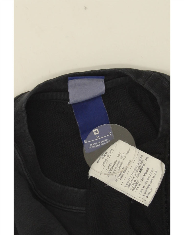 Pulover NIKE pentru bărbați, bumbac mediu negru