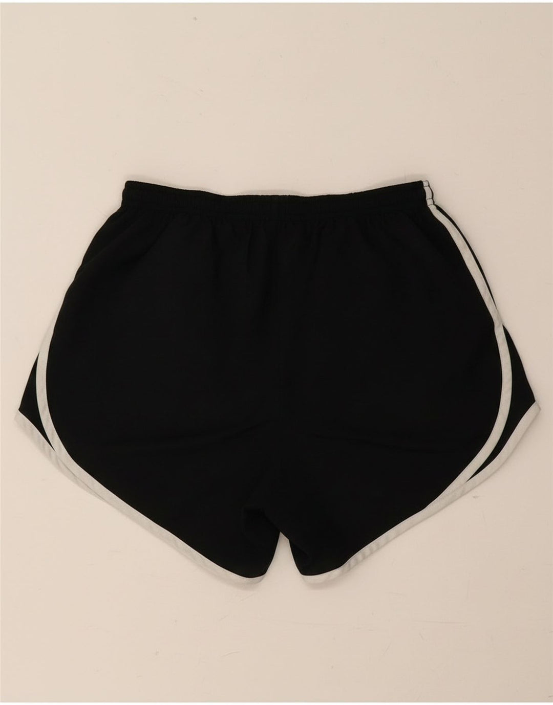 Pantaloni scurți sport Nike Dri Fit pentru femei UK 8 Small Negru Poliester