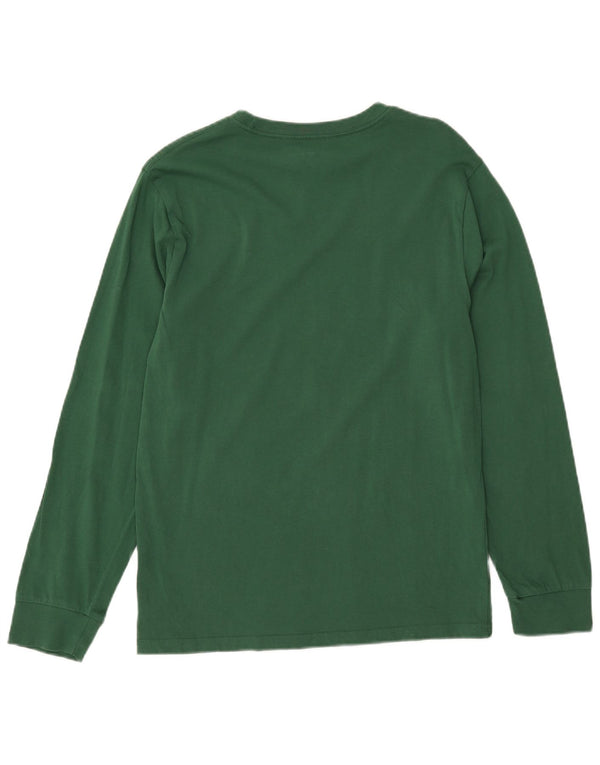POLO RALPH LAUREN Top pentru baieti cu maneca lunga 15-16 ani XL verde
