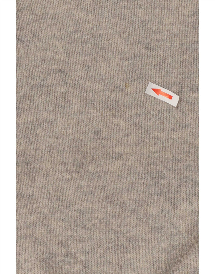 Pulover pentru femei Marks & Spencer, cu gât de barcă, UK 12 Medium Blue Flecked