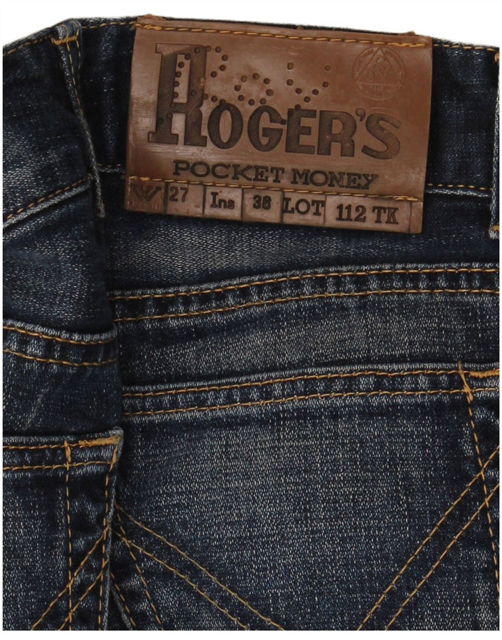 Blugi drepti pentru femei Roy Rogers W27 L26 albastru