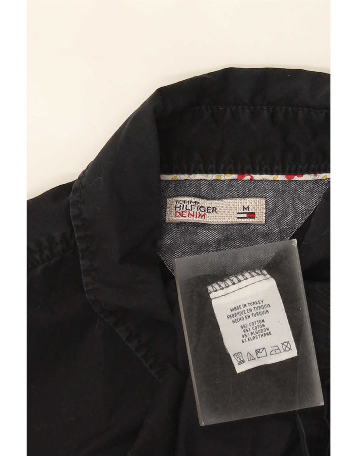 Cămașă Tommy Hilfiger pentru femei UK 12 Medium Black Bumbac