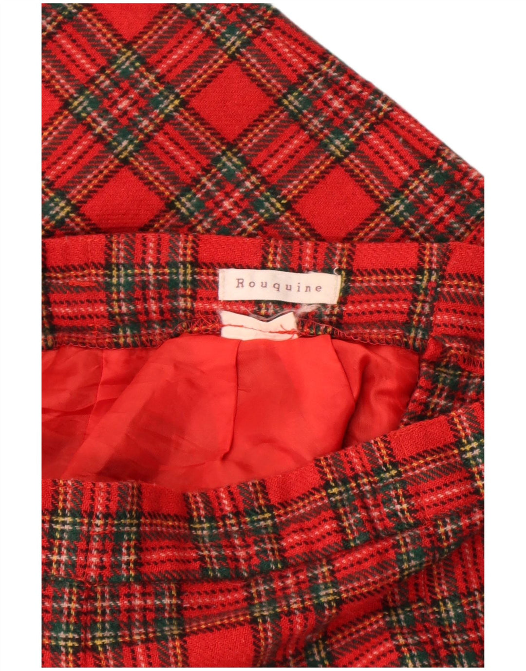 Pantaloni chino pentru femei VINTAGE L25 L26 Red Check