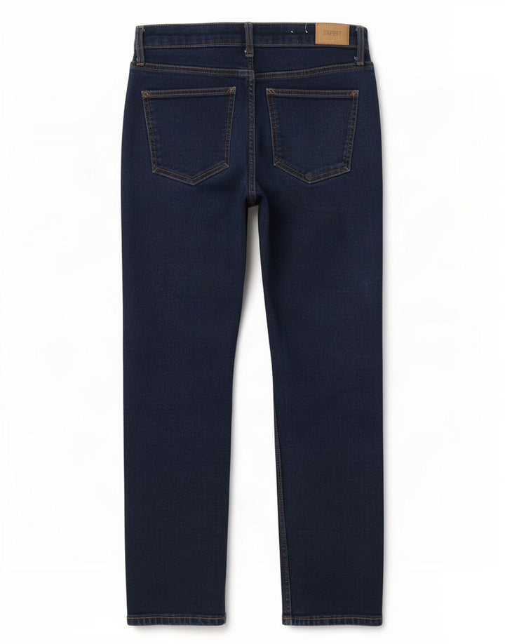 Blugi drepti pentru femei Esprit L30 L30 Bumbac bleumarin