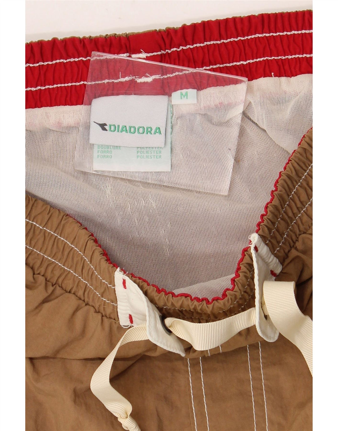 Pantaloni scurți de înot Diadora pentru bărbați, nailon, bej mediu