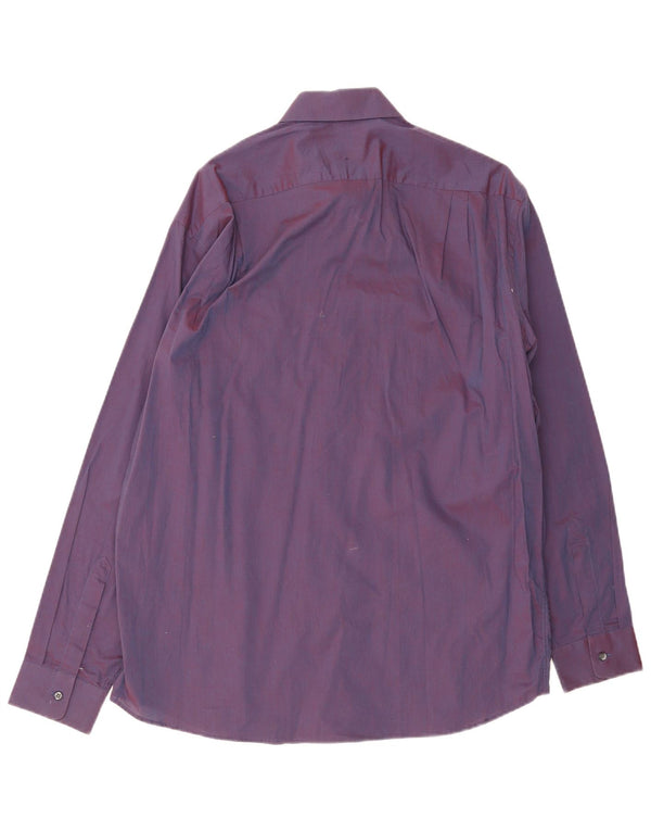 Cămașă pentru bărbați Hugo Boss Mărimea 41 16 Bumbac violet mare