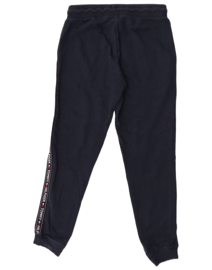 Pantaloni de trening grafic pentru bărbați Tommy Hilfiger Pantaloni de jogging Medium Bleumarin