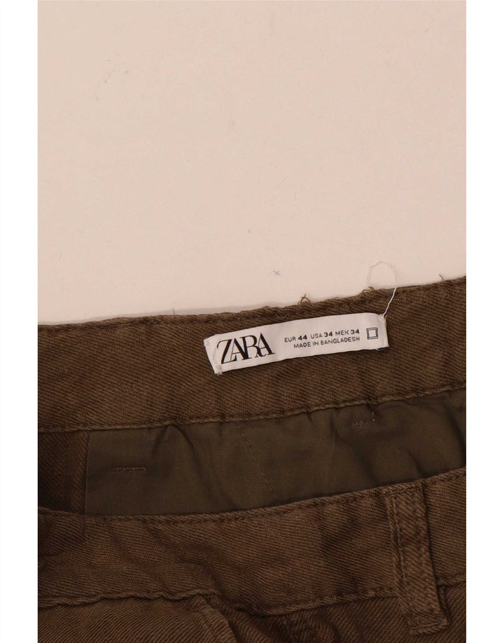 Pantaloni scurți cargo pentru bărbați Zara EU 44 Large W34 Maro