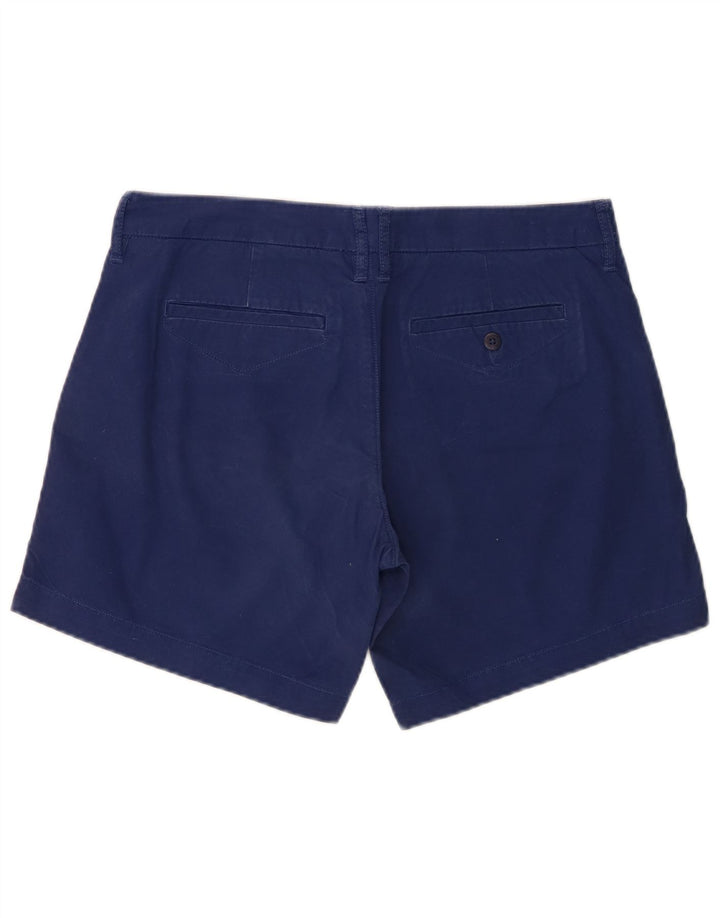 Pantaloni scurți chino Tommy Hilfiger pentru femei W30, bumbac albastru mediu