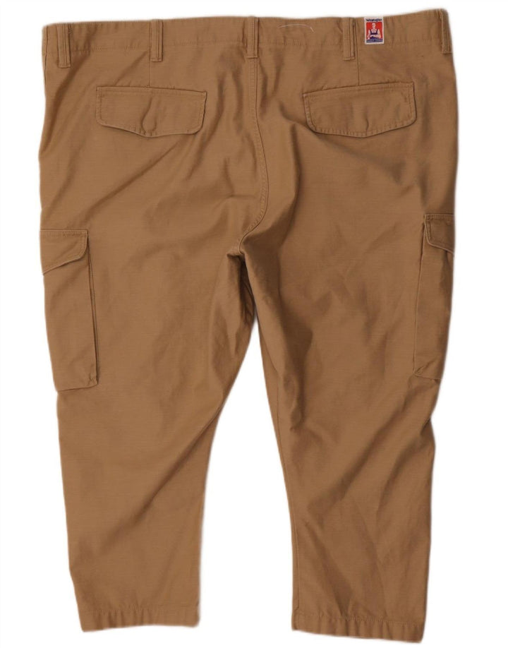 WRANGLER Pantaloni cargo bărbați Casey Regular Slim W46 L23, bumbac bej