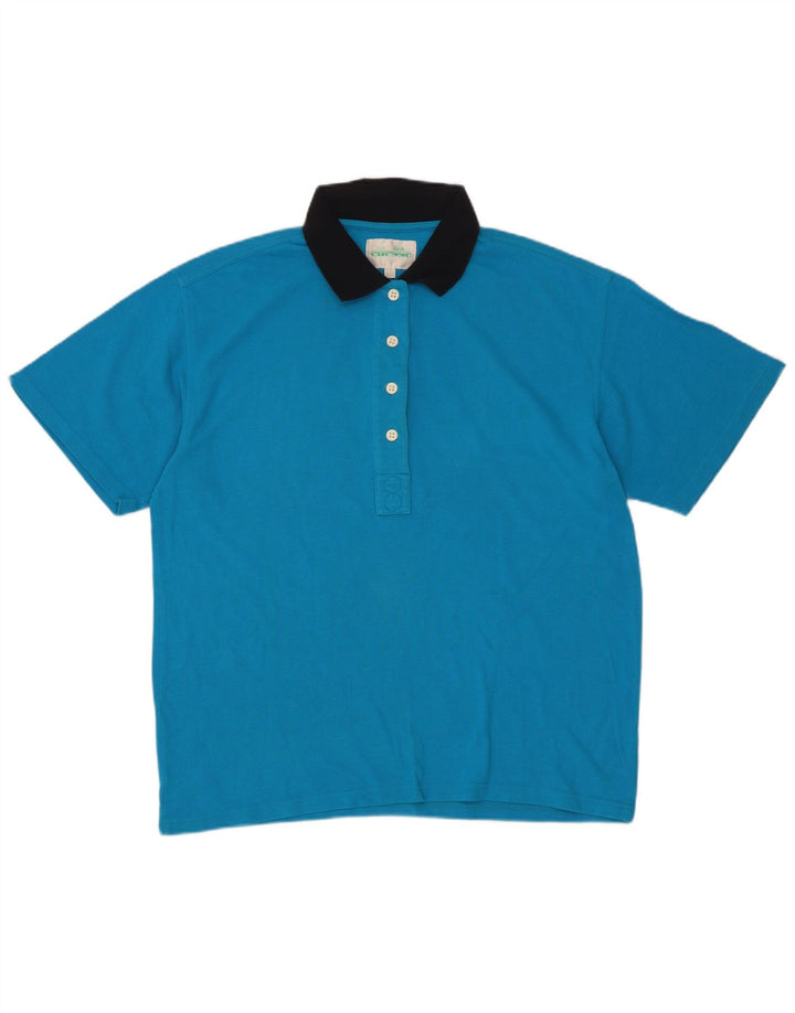 Tricou polo pentru femei Ellesse EU 42/44 Large Blue