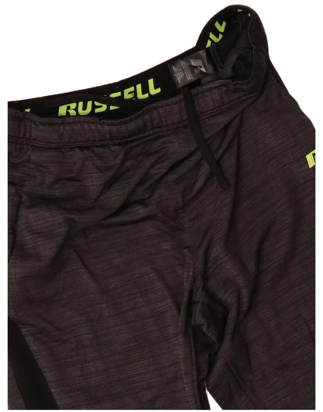 Pantaloni de trening pentru bărbați RUSSELL ATHLETIC, mari, gri, poliester color bloc