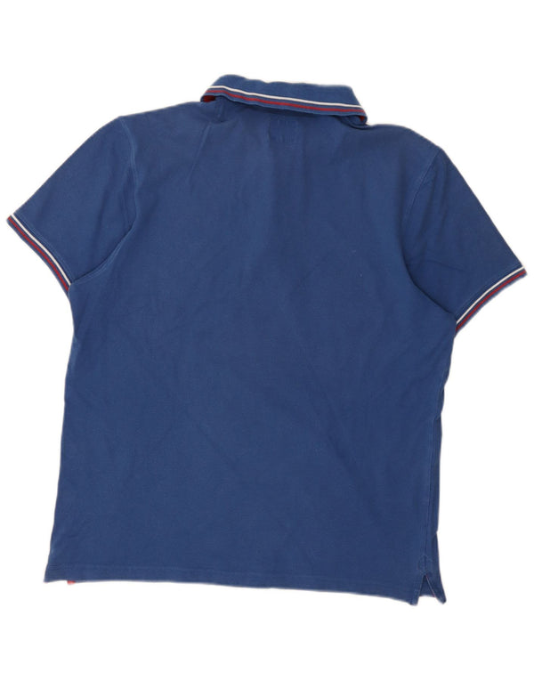 Tricou polo pentru bărbați Champion Heritage Fit XL, albastru