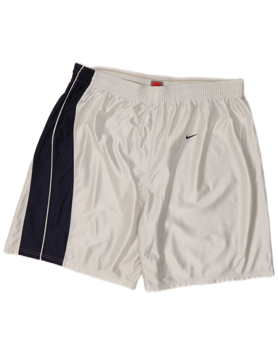 Pantaloni scurți sport Nike pentru bărbați 3XL, alb, poliester color bloc