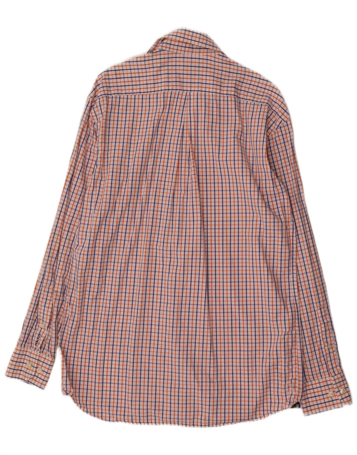 Cămașă GANT pentru bărbați, cu tăiere obișnuită, din bumbac cu carouri medii, multicolore