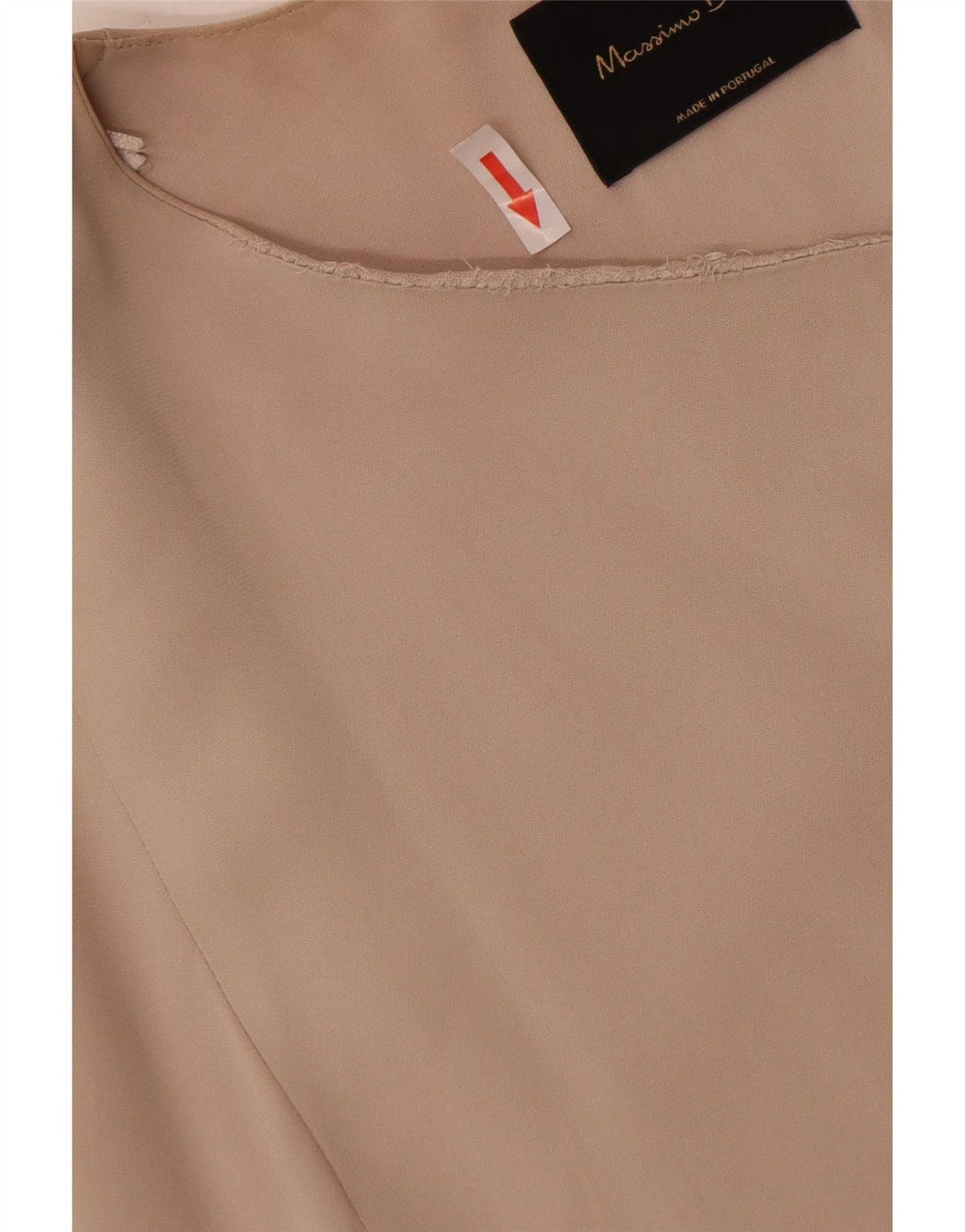 Jachetă blazer fără mâneci pentru femei Massimo Dutti UK 14 Bej mediu