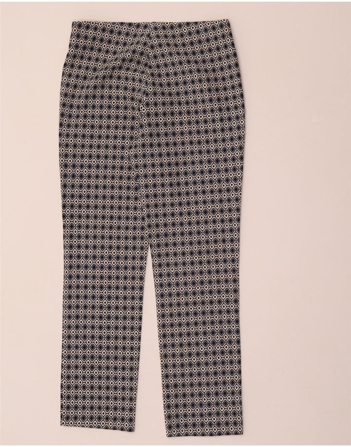 Pantaloni casual dama ZARA Mediu L28 L28 Multicolor Geometric