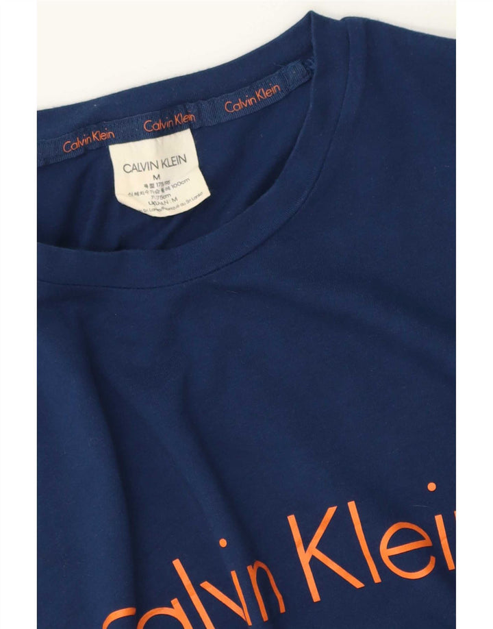 Tricou grafic Calvin Klein pentru bărbați Top Medium Blue