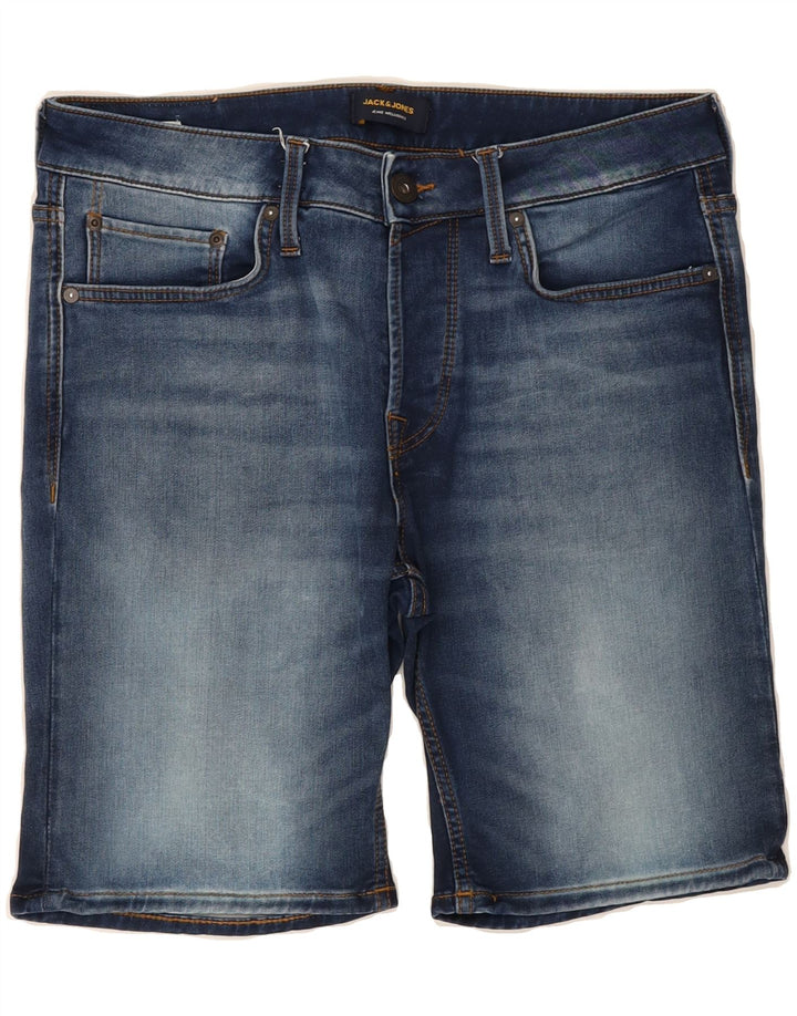 JACK & JONES Mens Denim Shorts Medium W32 Blue Cotton Vintage Jack & Jones and Second-Hand Jack & Jones from Messina Hembry 