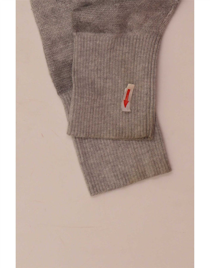 Eddie Bauer Pulover cu decolteu rotund pentru femei, UK 14, gri mediu
