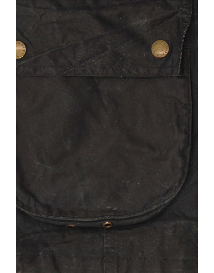 Jachetă pentru femei Barbour din bumbac cerat UK 10 Small Black